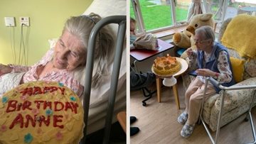 Double birthdays at Gloucestershire care home
